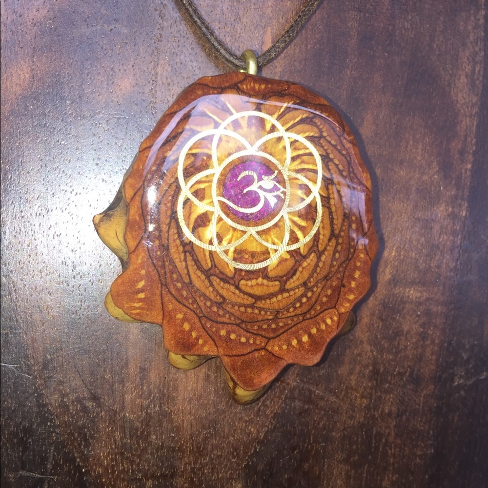 Third Eye Pinecone Necklace